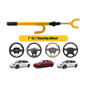 Bloqueo de Volante para Automóvil Xiangta con 2 Llaves, Protección Antirrobo, Bloqueo de Volante Plegable en T para Automóvil - Product Image 2