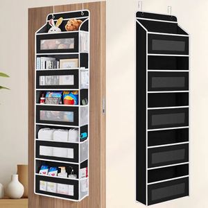 Organizador Colgante para Puerta, Bolsa de Almacenamiento de Gran Capacidad con 5 Compartimentos, Espacioso, de Tela No Tejida, para Dormitorio o Residencia Estudiantil - Product Image 4