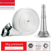 Tuyau d'incendie de 2.5 pouces 8bar Tuyau de bouche d'incendie de type 10 Flexible épaissi fabriqué par Fire Hose Company