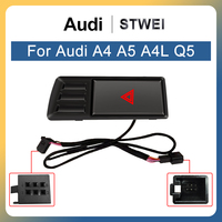 Für Audi A4 A5 Q5 S5 B8 A4L 2009-2016 Modifikation Notlichtknopf Warnblinklichtschalter Warnlichttaste