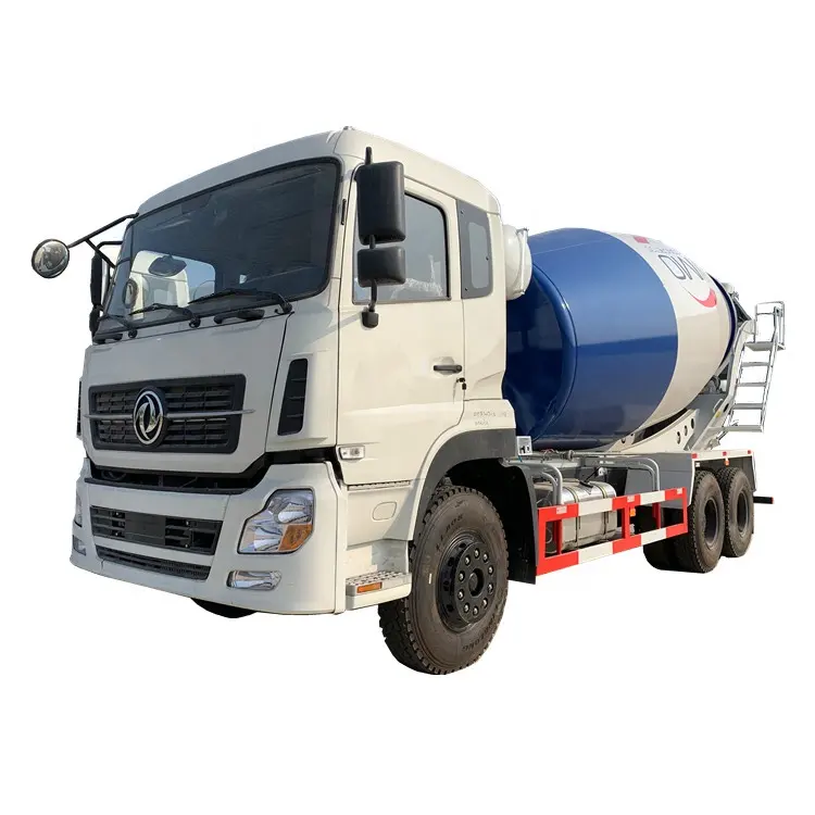 รถบรรทุกคอนกรีต Dongfeng 6*4,รถบรรทุกคอนกรีตและรถผสมปูน375HP รถผสมคอนกรีต14m3