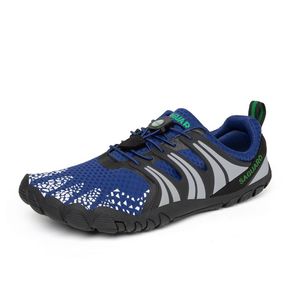 Chaussures de course minimalistes Zero Drop pour hommes, modèle <span class=keywords><strong>2021</strong></span>, noires, respirantes, en mesh, pour la course à pied en trail, <span class=keywords><strong>printemps</strong></span>/hiver. - Product Image 5