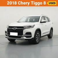 Voiture d'occasion 2018 Chery Tiggo 8 1.5T DCT Prestige 5 places SUV LHD Faible kilométrage Vente chaude Exportation Vente en gros Chine Marque de premier plan Abordable