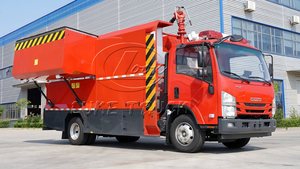 Vehículo Extintor de Incendios UAV Avanzado de China, Camión de Bomberos Isuzu de 2000L con CAFS en Venta - Product Image 3