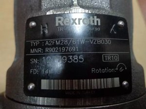 A2FM23/61W-VBB016 มอเตอร์ไฮดรอลิก รับประกันการส่งมอบก่อน พร้อมส่งจำนวนมาก - Product Image 3