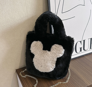 Nouveau sac à main pour femme le plus vendu, sac à bandoulière en chaîne, sac à main en peluche polyvalent, sac à main texturé, simple et tendance - Product Image 2