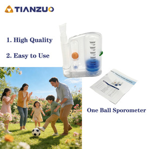 Entraîneur respiratoire à balle unique, exerceur pulmonaire de qualité médicale pour un usage domestique et clinique, spiromètres - Product Image 5