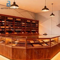 Rauchershop-Vitrine Große Glasvitrinen Rauchershop in Glasvitrine Tabakausstattung