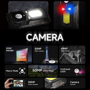 Ulefone <span class=keywords><strong>ARMOR</strong></span> 29 Pro Thermal 5G สมาร์ทโฟนที่ทนทานถ่ายภาพความร้อนมองเห็นกลางคืน16GB + 512GB IP68 NFC Android 15 - Product Image 3