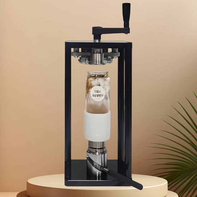High Quality Manual Can Sealer Sealing Machine Wholesale Electric-Free for Easy Open Bottle Bubble Tea Coffee
