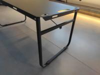 Table de Camping en plein air portable pratique et pratique avec tige hydraulique Table IGT tactique pliante multifonctionnelle