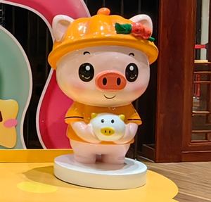 Fabricant personnalisé en fibre de verre décoration intérieure et extérieure grand animal de dessin animé FRP sculpture de lapin - Product Image 6