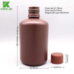 Frasco de plástico hdpe <span class=keywords><strong>sysmex</strong></span> KX-21 500ml, garrafa de reagente de hematologia para analisador de sangue de laboratório - Product Image 6