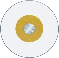XUSHAN Gehärtetes Glas Lazy Susan Plattenspieler 8mm dicker umwelt freundlicher Esstisch Drehs chale & Serviert eller Dia. 80cm golden