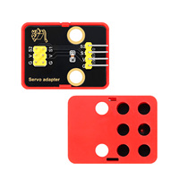 Módulo Adaptador de Servo para Programación STEM Keyestudio con (sin) Carcasa, Compatible con Bloques de Construcción