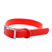 Collier pour chien Muker de haute qualité en PVC et nylon, solide, imperméable, pour le sport en plein air, tendance, avec boucle en métal et rivets, toutes saisons, logo personnalisé