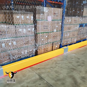 Flexible 3 Rail Rack End <strong>Barrier</strong> Customizable <strong>Dimensions</strong> Anti-collision <strong>Guardrails</strong> Crash Ground <strong>Barrier</strong> - Product Image 5