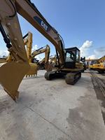 Excavatrice sur chenilles hydraulique CAT 320D2L d'occasion de 20 tonnes, faible nombre d'heures, certifiée CE EPA, bon état