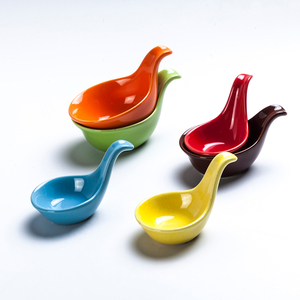 Mini bol en céramique option, vaisselle pour Sauce <span class=keywords><strong>soja</strong></span>, vinaigre japonais - Product Image 1