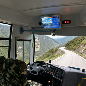 GD-2401 24 Inch 27 Inch Luchthaven Shuttle Bus Dak Bus Scherm Av/HD-MI Input Voertuig Lcd Video Scherm Bus Lcd Monitor - Product Image 2