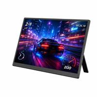 Monitor Portátil OEM al por Mayor de 15.6 Pulgadas 1080p con Doble USB-C, Extensor de Pantalla para Laptop, Juegos, Teléfono y Viajes
