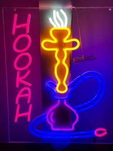 Neon Sign Shisha hookah neon ánh sáng 5V Dimmable 12V treo tường trang trí nội thất cho nhà hàng khói nhà người đàn ông hang động cửa hàng quán rượu - Product Image 5