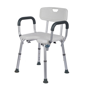 Qinda – tabouret de douche en alliage d'aluminium, chaise de bain épaissie pour personnes âgées et femmes enceintes, équipement de sécurité pour salle de bain - Product Image 4