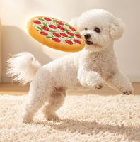 Jouet sonore en peluche gonflable pour animaux de compagnie, pour l'accompagnement, le jeu, l'interaction, la durabilité, la mastication et l'entraînement des chiens