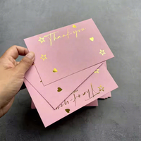 Cartes de visite professionnelles en carton gaufré numérique personnalisées de qualité supérieure, cartes de remerciement, cartes d'invitation en gros
