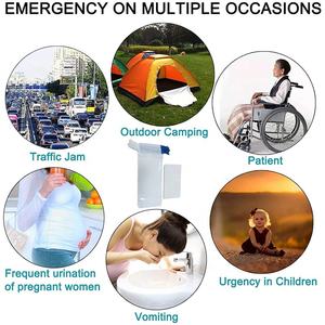 ถุงปัสสาวะสำหรับข้างเตียงในกรณีฉุกเฉินถุงปัสสาวะแบบพกพาสำหรับผู้ชายแผ่นซับน้ำได้ดีเยี่ยม - Product Image 5