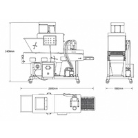 Système de panure et de revêtement à haut rendement pour la production de nuggets de poulet, filets de poisson et galettes de viande en usine – Machine de panure