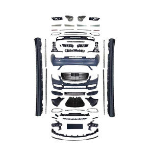 Nuevo Kit de Carrocería Estilo <span class=keywords><strong>Maybach</strong></span> con Parrilla, Faldones Laterales, Parachoques Delanteros y Traseros para W222 2018-2020 (Instalación Plug and Play) - Product Image 1