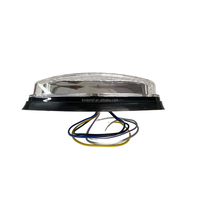 Zweifarbige, neu gestaltete 6*4-Zoll-LED-Warnleuchte für Krankenwagen 54W LTD318 Dual Voltage 12V 24V