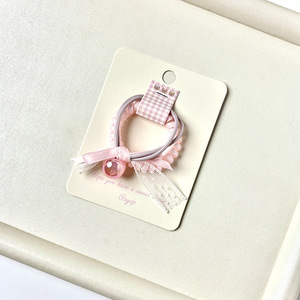 Korean Style Hair Tie Telephone <b>Cord</b> High <b>Elasticity</b> With Pearl Decor Daily Use Headdress - Product Image 3
