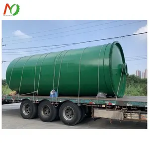 10 Ton Pyrolysis Plant Pyrolysis Waste Processing Machine Heavy Tyre Pyrolysis Plants Multifunction