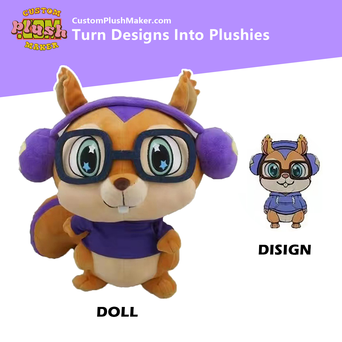 bunny custom plush