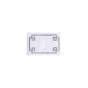 Tapis de bain en coton tufté Db 20x30, moderne, tufté à la main, doux, lavable, rectangulaire, pour la maison, l'hôtel, la salle de bain - Product Image 1