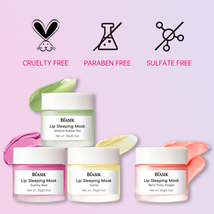<span class=keywords><strong>Masque</strong></span> de nuit pour les lèvres aux fruits rouges avec vitamine C, beurre de Murumuru <span class=keywords><strong>et</strong></span> antioxydants pour lèvres sèches <span class=keywords><strong>et</strong></span> gercées, nourrissant <span class=keywords><strong>et</strong></span> hydratant - Product Image 5