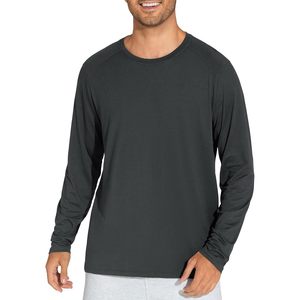 Camiseta Deportiva de Manga Larga para Hombre FOXA, Tejido de Secado Rápido, UPF 50+, Ligera, para Senderismo y Running - Product Image 1
