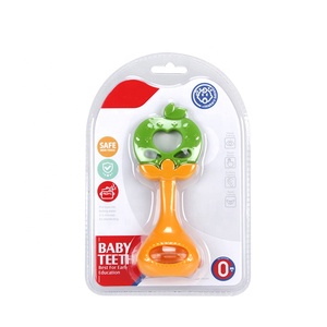 Mordedores para Bebés Libres de BPA, Juguetes de Frutas a Granel: Sandía, Naranja, Fresa, Manzana, Juguetes Sensoriales para Bebés, Juguetes Masticables para Bebés, Sonajeros de Grado Alimenticio - Product Image 5