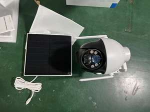 Комплект беспроводной системы видеонаблюдения 16-канальный Wi-Fi NVR с камерами 2K 4MP на солнечных батареях с функцией PTZ и датчиком движения PIR для домашней безопасности - Product Image 4