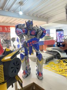 2023 Tiktok nouvelle Version mascotte adulte Costume pour taille réelle <span class=keywords><strong>robot</strong></span> <span class=keywords><strong>complet</strong></span> personnage tenues pour enfant anniversaire Halloween - Product Image 3