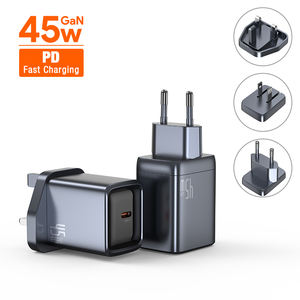 PD 3,0 20W 30W 45W <span class=keywords><strong>Tipo</strong></span>-C USB <span class=keywords><strong>Cargador</strong></span> súper rápido con material ignífugo <span class=keywords><strong>de</strong></span> PC para dispositivos móviles-Adaptador universal - Product Image 1