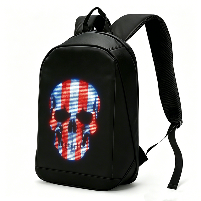 New Arrival Led Backpack Smart Custom logo Led Screen Travelling Advertising Backpack