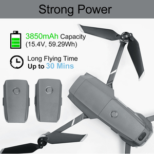 适用于Mavic <span class=keywords><strong>2</strong></span>专业无人机电池15.4V 3850毫安智能飞行电池更换适用于DJI Mavic <span class=keywords><strong>2</strong></span>变焦/企业高级 - Product Image 2