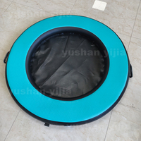 Chaise de flottement gonflable ronde d'hamac de l'eau de 8ft avec le hamac gonflable d'air de maille