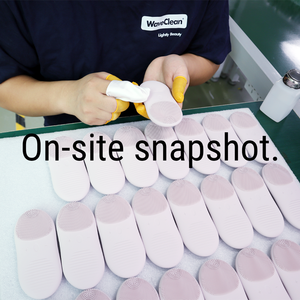 Rechargeable Sonic Silicone Facial Cleansing Brush Electric Face Cleansing Machine For Women <strong>Beauty</strong> Skin Care - Product Image 3