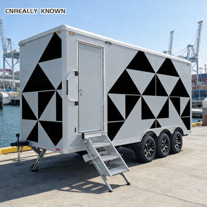 Remolque de Baño Móvil de Lujo, Baño Portátil, Florero de Cristal para Ópera, Sinfonía al Aire Libre Bajo las Estrellas - Product Image 2