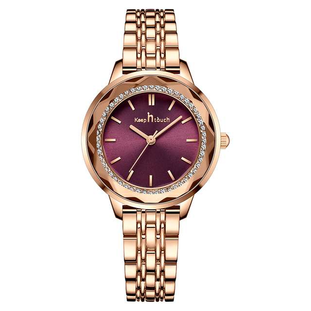 Classic Simple Designer Women's Watch Luxury Brand 3ATM Waterproof Case Glass Buckle Perfect Business Gift Ladies