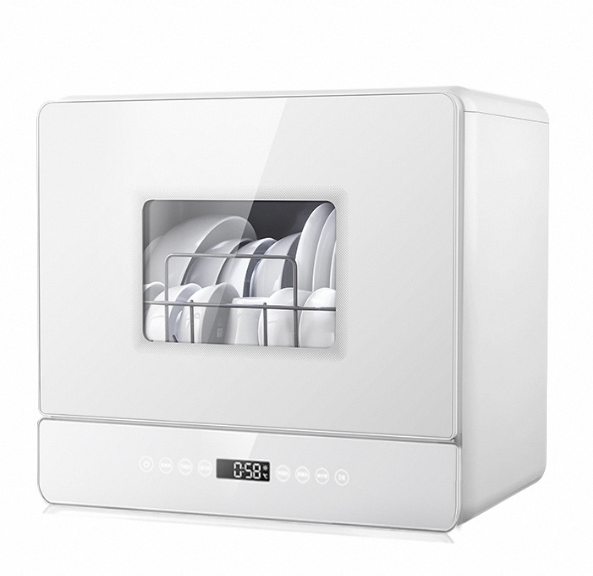 High Quality Fully Automatic Portable Dishwasher Mini Smart and Convenient Design UV Portable Touch Control Dishwasher